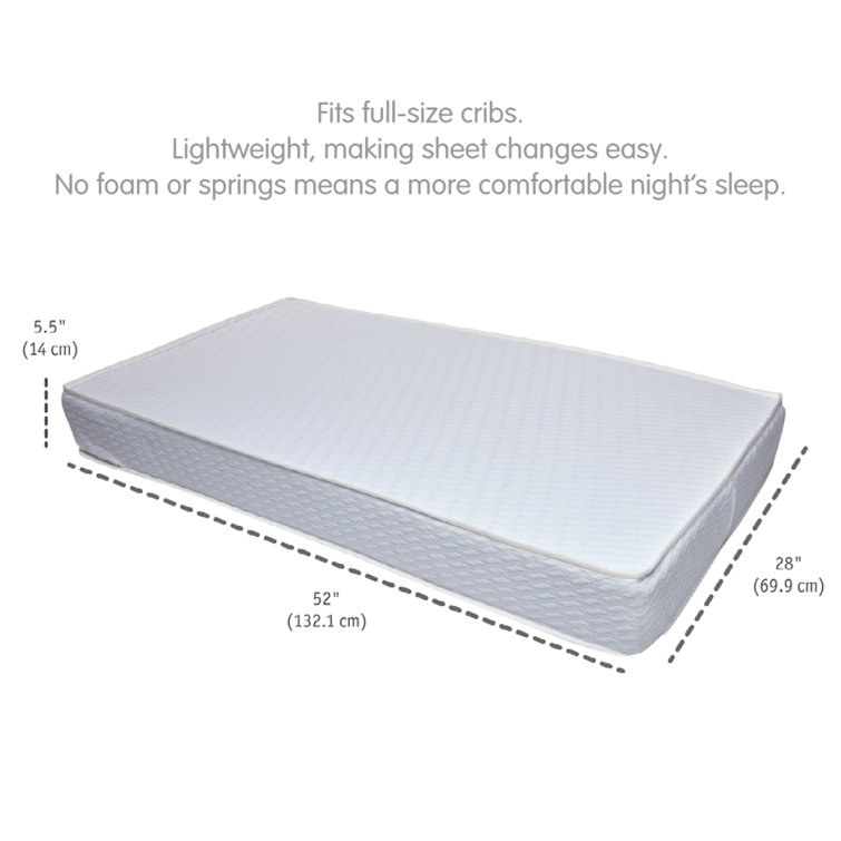 28 x clearance 52 crib mattress